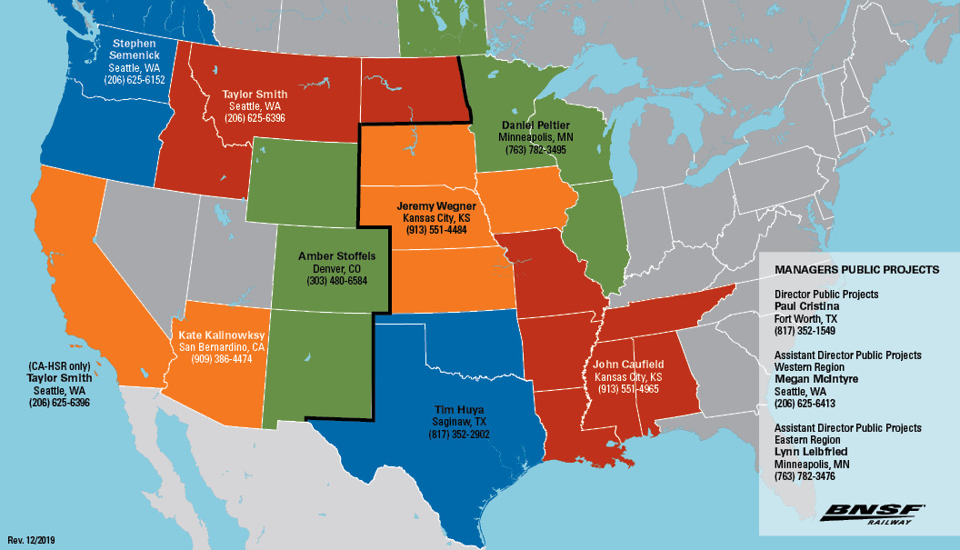 BNSF's Public Projects team